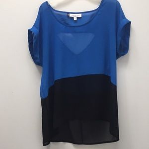 Jeniffer Lopez color block t-shirt